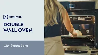 Double Wall Oven with Steam Bake