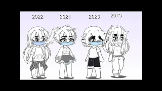 2019 vs 2020 vs 2021 vs 2022//Make me your Aphrodite meme// NotDede