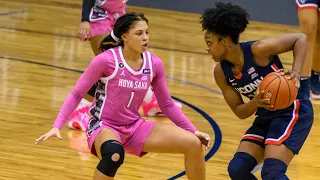 UConn's Christyn Williams & Paige Bueckers: Georgetown Postgame Press Conference - 2/12/21