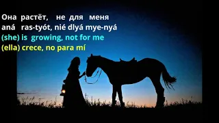 Не для меня-''Not for Me comes the Spring''(Eng-Esp-Fr-Port-Ruski & transliter.