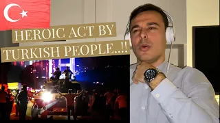 Italian Reaction To 🇹🇷 15 Temmuz Demokrasi Marşı (Fikirevim - Necmi Çiçekçi & Hanefi Söztutan)