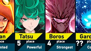 Strongest One Punch Man Characters