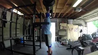 365 Push Press/ 305 Log Press x 10 (Singles) - Brian Kershes