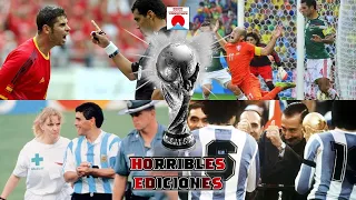 Los Peores Mundiales de la Historia 🌎🌍🌏⚽🇯🇵