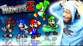 I've Been MISSING OUT OMG‼️| REACTING TO SUPER MARIO BROS. Z  FOR THE FIRST TIME (Ep 1-2 Reaction)