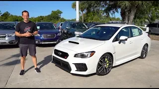 What is the MAJOR change for the 2020 Subaru WRX STI?