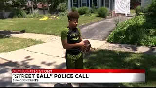 Shaker Heights police called about kids playing football in street; officers join game