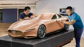 How Mazda Designers Create their Next Car - Inside Design Center and Production Line