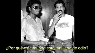 Freddie Mercury ft. Michael Jackson  DUETO - "There must be more to life than this " Subtitulada