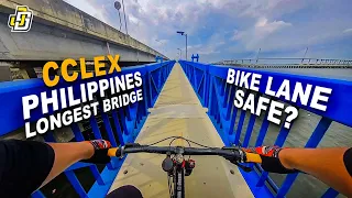 Longest Bridge in the Philippines | CCLEX | Cebu-Cordova Link Expressway Bike Lane