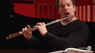 Emmanuel Pahud online flute classes,Dvorak 8, Flute Studies