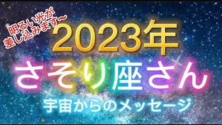 さそり座さん⭐️2023年保存版⭐️“  宇宙を信じてチェンジ〜”⭐️ 宇宙からのメッセージ⭐️アルクトゥリアン・プレイディアン・ハイブリッドリッド⭐️Scorpion♏️