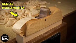 INCREÍBLE HERRAMIENTA de CARPINTERÍA COMO FABRICAR un CEPILLO para MADERA