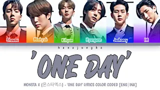 MONSTA X (몬스타엑스) - 'ONE DAY' LYRICS COLOR CODED [ENG|INA]