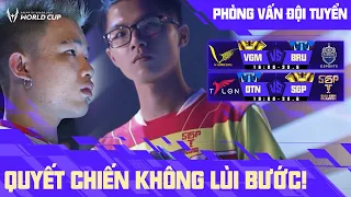 Quyết chinh chiến không khoan nhượng! - Phỏng vấn đội tuyển | Tứ kết AWC 2021