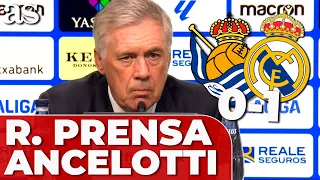 REAL SOCIEDAD 0- REAL MADRID 1 | ANCELOTTI, rueda de prensa COMPLETA