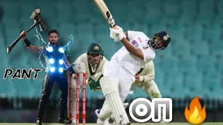 Score goes higher, higher, Pant's on fire| Thor Of Team India | Rishabh Pant| #Shorts