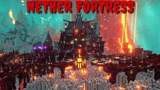 I Transformed the NETHER FORTRESS in Minecraft