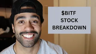 BREAKING DOWN BITFARMS STOCK $BITF