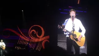 Paul McCartney in Vancouver April 19,2016 Eleanor Rigby