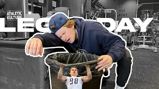 I WENT THROUGH A CONNOR BEDARD LEG WORKOUT! *Road to a Bedsy Build Ep. 1*