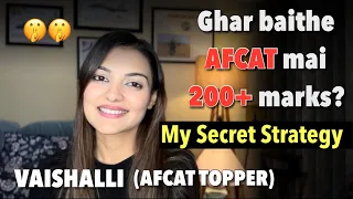 50 Days AFCAT Strategy | AFCAT 1 2023 | Important Topics By AFCAT Topper Vaishalli