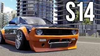 Forza Horizon 3 - NISSAN SILVIA S14 ROCKET BUNNY (Alpinestars Car Pack)