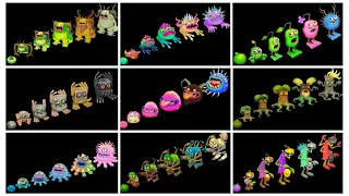 All My Singing Monsters Evolution - Plant Island