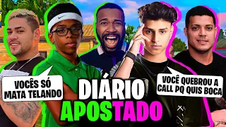 DIÁRIO APOSTADO! NOBRU FARPOU BOCA E ELE QUEBROU A CALL EM CENTRAL! FT. CEROL, GORILA E RACHA!