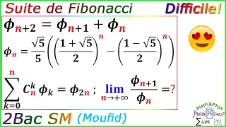 Les Suites Numériques - Suite de Fibonacci - 2 Bac SM - [Exercice 32]