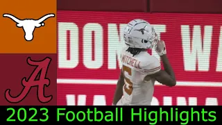 #3 Alabama vs #11 Texas Highlights (Amazing Game!) | Week 2 College Football