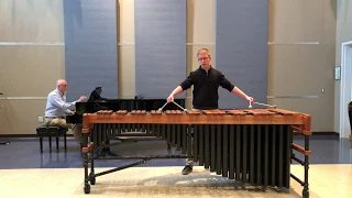 Eric Ewazen - Concerto for Marimba and String Orchestra Mvt. 1, Performed by Will Richards