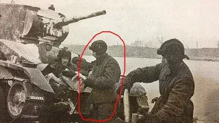 Поднятый поисковиками боец был идентифицирован как танкист с известной фронтовой фотографии
