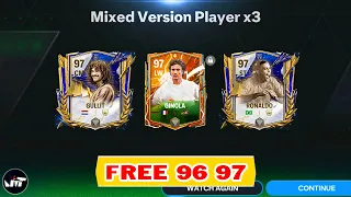 MỞ PACK NHẬN FREE CẦU THỦ OVR 96 97 QUÁ ĐÃ | FC MOBILE