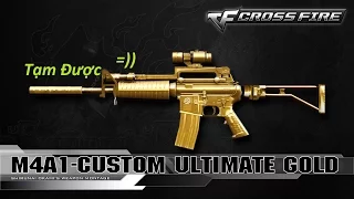 CFVN:M4a1-C Ultimate Gold Zombie ghê quá