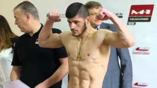 Weight-in before M-1 Challenge 55, Tbilisi, Georgia