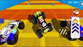 Monster Truck Mega Ramp Extreme Racing - Impossible GT Car Stunts Driving #47 - Android Game