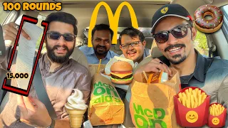 100 TIMES McDonald’s DRIVE THRU CHALLENGE - RHS