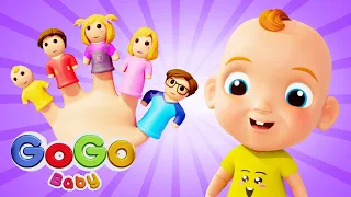 Daddy Finger Song | Finger Family Song - GoGo Baby Nursery Rhymes & Kids Songs