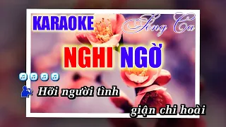 Karaoke Nghi Ngờ | Ngô Kiến Huy - Đông Nhi | Beat Gốc Phối Chất Lượng Cao | Classis NT