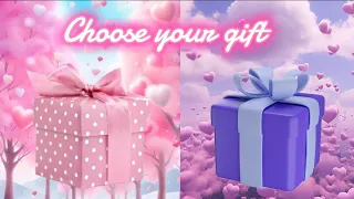 Choose your gift 🎁 Pink 💗VS Purple 💜 #pickandchoose #chooseyourbox #pickonechallenge