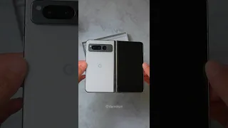 Unboxing the Google Pixel Fold in Porcelain!