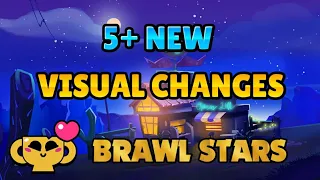 NEW VISUAL CHANGES IN THE NEW UPDATE | BRAWL STARS