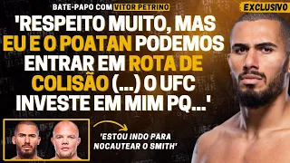 EXCLUSIVO! VITOR PETRINO ANALISA LUTA CONTRA ANTHONY SMITH E AVALIA POATAN COMO CAMPEÃO DO UFC