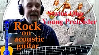 Status Quo - Young Pretender - guitar cover (кавер на гитаре)