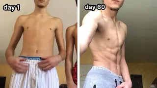 100 Push-ups a Day For 60 Days (Transformation)