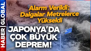 Japonya Yeni Yıla Büyük Depremle Uyandı! Ülkede Alarm Verildi! Büyük Tehlike Var!