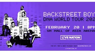 Backstreet Boys DNA World Tour 2023 - MOA Arena, Manila (New Love, Get Down)