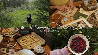 🐝Beautiful Summer In The Countryside |Making a Pincushion 🧵