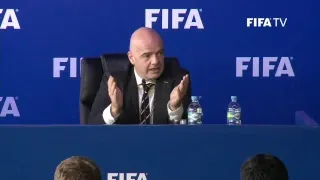 REPLAY - FIFA Council - Watch the Press Conference Live !